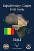 ExpeditionaryCulture FieldGuide. Mali. Timbuktu Gao. Mopti Djenne MALI