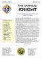THE TARHEEL KNIGHT IN THIS ISSUE. The Official Publication of the North Carolina Knights of Columbus VOLUME 39, ISSUE 1 JANUARY 2016