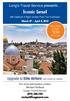 Long's Travel Service presents. Iconic Israel. with Optional 4-Night Jordan Post Tour Extension. March 27 April 5, 2019