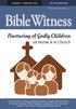 Nurturing of Godly Children