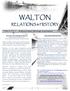 WALTON RELATIONS & HISTORY. Upcoming Reunions. George Washington Hurst Submitted by Cathy Filson Transcribed and Edited by Sam Carnley