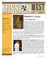 FRANCIS of Assisi: A New Biography ISSUE 7 SUMMER 2012 IN THIS ISSUE