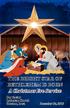 THE BRIGHT STAR OF BETHLEHEM IS BORN A Christmas Eve Service
