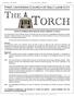 TORCH NOTICE OF CONGREGATIONAL MEETING, SUNDAY, FEBRUARY 4, 12:20 pm