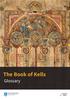 The Book of Kells. Glossary