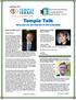 Temple Talk. News you can use from the TI-JCC community. July/August A Message from Rabbi Rebecca Gould FROM THE RABBI S STUDY.