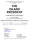 THE ISLAND PRESIDENT 2011 TORONTO INTERNATIONAL FILM FESTIVAL SCREENING SCHEDULE