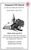 Immanuel CSI Church. 780, Salem Ave, Elizabeth, New Jersey Parish News - April Motto of the year 2017