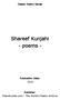 Shareef Kunjahi - poems -