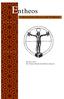 Entheos A Journal for Gnosis and Tradition. Premier issue: The Vision behind the Entheos Journal