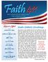 Faith 411. Pastor Paick s Ponderings... Keep in Mind. 7-4 Independence Day. 7-5 Oueach/Missions Team Hymn Sing 7-11