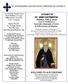 LITURGY OF ST. JOHN CHRYSOSTOM Sunday, July 5, 2015 Tone 4 / Eothinon 5; Venerable Athanasius of Athos & Fifth Sunday of Matthew