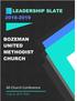 LEADERSHIP SLATE BOZEMAN UNITED METHODIST CHURCH. All Church Conference. Aug 26, am. ! of 10