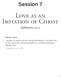 Love as an Imitation of Christ