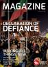 MAGAZINE DEFIANCE DECLARATION OF MAKING ALL THINGS NEW VALUE OF LIFE ROYAL RANGERS MISSION TO MACEDONIA HEART CRY
