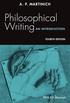 A. P. MARTI N IC H. Philosophical. Writing AN INTRODUCTION FOURTH EDITION