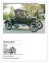 May 2018 Hub & Spoke Sponsors: Anne & Glenn Kituskie 1924 Ford Model T