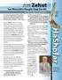 HaShofar. ,uvz Zehut. Let Messiah s People Step Forth! by Messianic Rabbi Michael Weygant WINTER ISSUE 5779