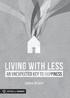 Living With Less An Unexpected Key To Happiness Joshua Becker. group.com simplyyouthministry.com