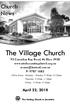 The Village Church 93 Canadian Bay Road, Mt Eliza P: Church News.