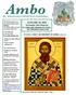 Ambo ST. THEODOSIUS ORTHODOX CATHEDRAL. JANUARY 10, st Sunday After Pentecost
