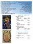 Saint Mary Parish. Saint Paul Parish. October 15, 2017 Twenty-eighth Sunday in Ordinary Time