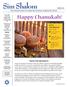 Sim Shalom. Happy Chanukah! LET S CELEBRATE! FROM THE PRESIDENT. Dec THE NEWSLETTER OF TEMPLE BETH ISRAEL, HARLINGEN TEXAS
