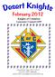 February 2012 Knights of Columbus Lancaster Council 2455