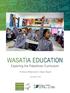 WASATIA EDUCATION Exploring the Palestinian Curriculum