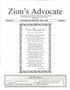 Zion's Advocate. ';:a. Je/ii~ Ujion, I r/e,j.i 2:49-78 ~A