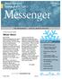 Messenger. Shared Ministry of Eastman & PDC UMC s. February Winter News! A PUBLICATION OF FIRST ANY CHURCH. I N S I D Ethis.
