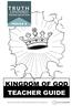 KINGDOM OF GOD TEACHER GUIDE