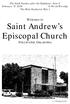 Welcome to Saint Andrew s Episcopal Church