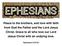 Ephesians1: Safe & Secure!