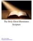 The Holy Ghost Illuminates Scripture