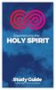 HOLY SPIRIT Study Guide