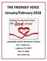 THE FRIENDLY VOICE January/February LANGHORNE UNITED METHODIST CHURCH 301 E. Maple Ave., Langhorne, PA (215) lumc-online.