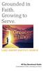 Grounded in Faith. Growing to Serve.
