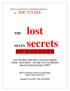 Based On Lost Manuscripts & Original Research Discoveries JOE VITALE. lost O F S U C C E S S