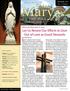 Mary. on the hill. catholic church. News and Notes from Fr. Jerry