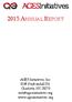 2015 ANNUAL REPORT. AGES Initiatives, Inc Kuykendall Rd. Charlotte, NC