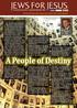A People of Destiny. For the Christian who wants to learn about Jews and Evangelism. AustralAsian Newsletter / September/October 2015