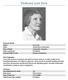 Professor Lore Zech. Personal Details. Dates 24/09/ /03/2013