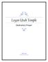 Logan Utah Temple. Dedicatory Prayer JUNE 2018 COLORLDSTEMPLES.COM