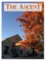 fall 2015 THE ASCENT A QUARTERLY PUBLICATION OF CHURCH OF THE ASCENSION