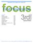 focus December 2015 Volume XVI, Issue XVII