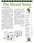 The Desert Voice. We are on a purposefilled