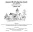 Summerville Presbyterian Church 407 S. Laurel St. Summerville, SC 29483