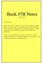 Book #7B Notes ( )
