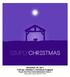 December 24, :00 pm Children s Christmas Pageant Royal Oak First United Methodist Church
